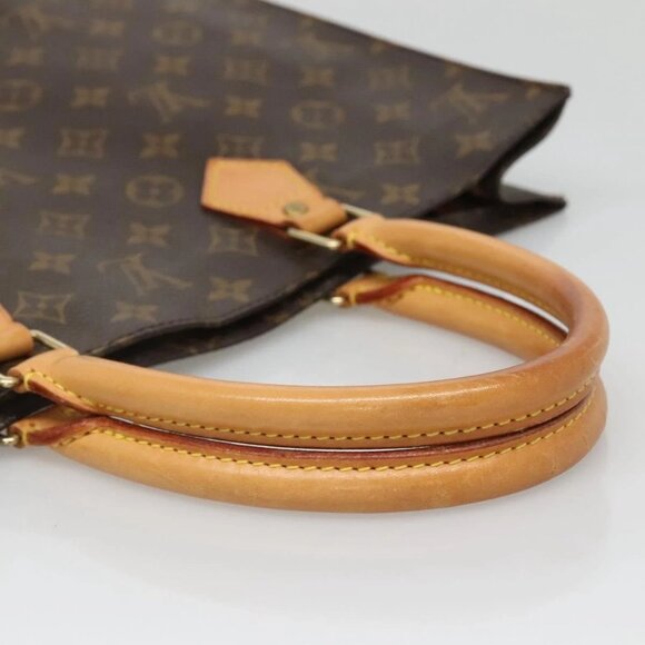 LOUIS VUITTON Monogram Sac Plat Hand Bag M51140 LV Auth 133704 - Picture 8 of 16